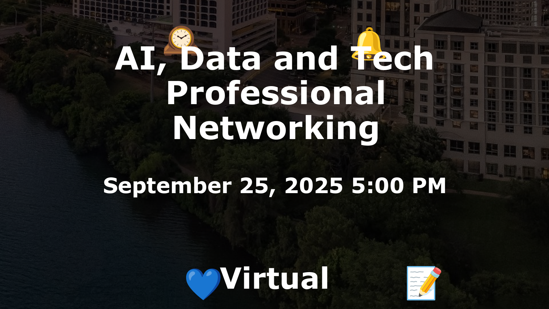 AI, Data and Tech Professional Networking event image